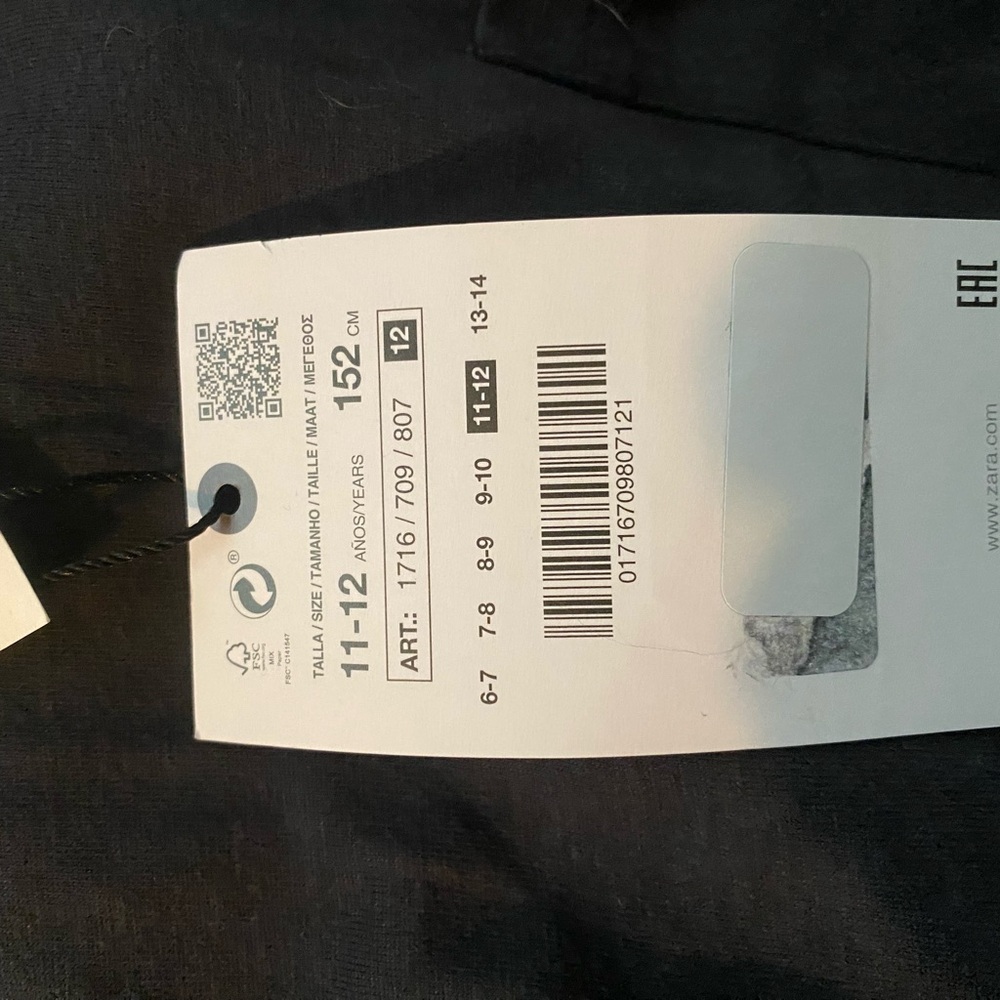 Zara Brand New Boys Long Sleeve